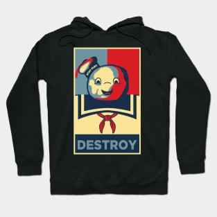 Stay Puft Destroy Ghostbusters Hoodie